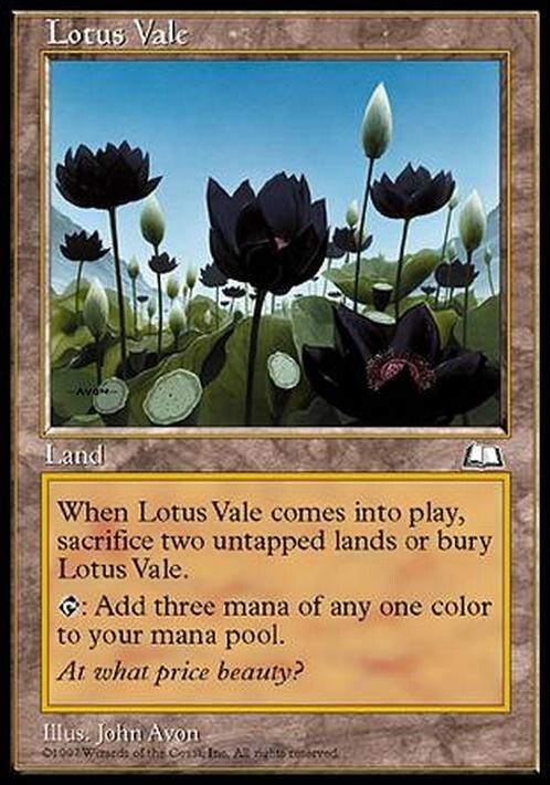 Lotus Vale ~ Weatherlight [ GOOD CONDITION ] [ Magic MTG ]