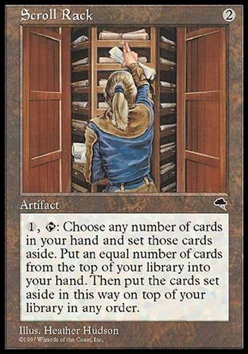 Scroll Rack ~ Tempest [ PLAYED ] [ Magic MTG ]