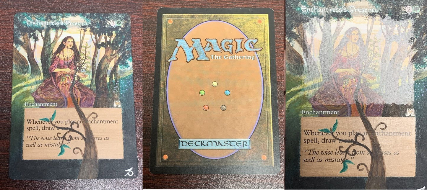 ALTERED ART Enchantress's Presence ~ Onslaught [ Excellent ] [ Magic MTG ]