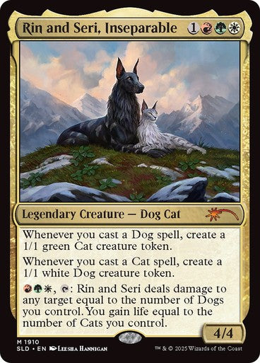 Rin and Seri, Inseparable #1910 ~ Secret Lair [ NearMint ] [ Magic MTG ]