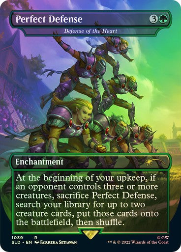FOIL Defense of the Heart #1039 ~ Secret Lair: Warhammer [ NM ] [ Magic MTG ]
