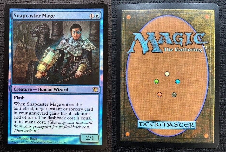 FOIL Snapcaster Mage ~ Innistrad [ NearMint/Excellent+ ] [ Magic MTG ]