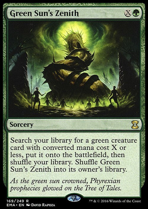 Green Sun's Zenith ~ Eternal Masters [ NearMint ] [ Magic MTG ] - London Magic Traders Ltd
