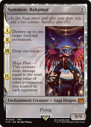 Summon: Bahamut ~ Final Fantasy [ NM ] [ Magic MTG ]
