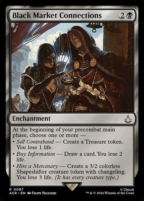 Black Market Connections ~ Assassin's Creed [ NearMint ] [ Magic MTG ]