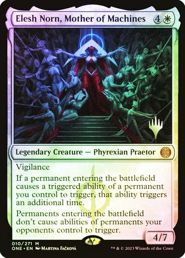 FOIL Elesh Norn, Mother of Machines ~ PROMO PACK [ NM ] [ Magic MTG ]