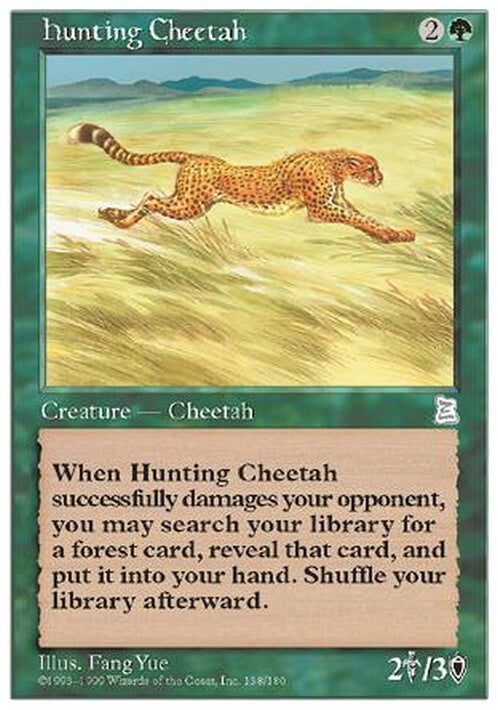 Hunting Cheetah ~ Portal Three Kingdoms [ NearMint ] [ Magic MTG ]