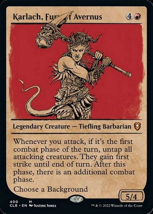 SHOWCASE Karlach, Fury of Avernus ~ Commander Legends 2 [ NM ] [ MTG ]