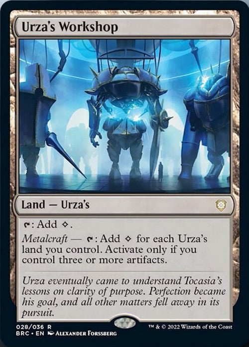 Urza's Workshop ~ Commander: The Brothers' War [ PLAYED ] [ Magic MTG ]
