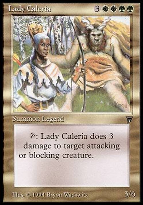 Lady Caleria ~ Legends [ Excellent ] [ Magic MTG ] - London Magic Traders Ltd