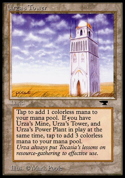 Urza's Tower (Version 3) ~ Antiquities [ PLAYED ] [ Magic MTG ]