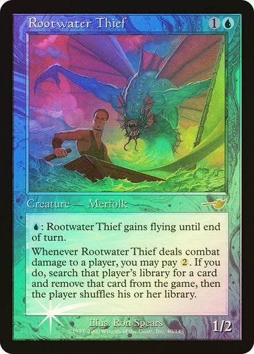 FOIL Rootwater Thief ~ Nemesis [ PLAYED ] [ Magic MTG ]