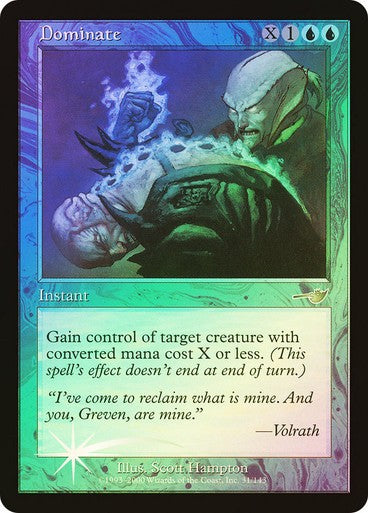 FOIL Dominate ~ Nemesis [ GOOD CONDITION ] [ Magic MTG ]