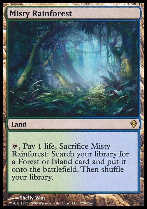 Misty Rainforest ~ Zendikar [ Excellent ] [ Magic MTG ]