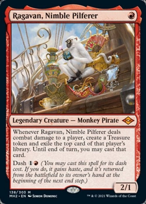 Ragavan, Nimble Pilferer ~ Modern Horizons 2 [ NearMint ] [ Magic MTG ] - London Magic Traders Ltd