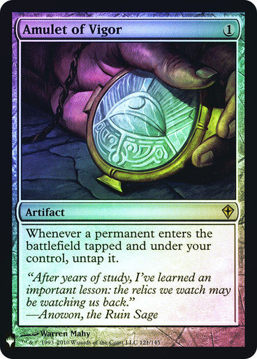 FOIL Amulet of Vigor ~ Mystery Booster [ NearMint ] [ Magic MTG ]