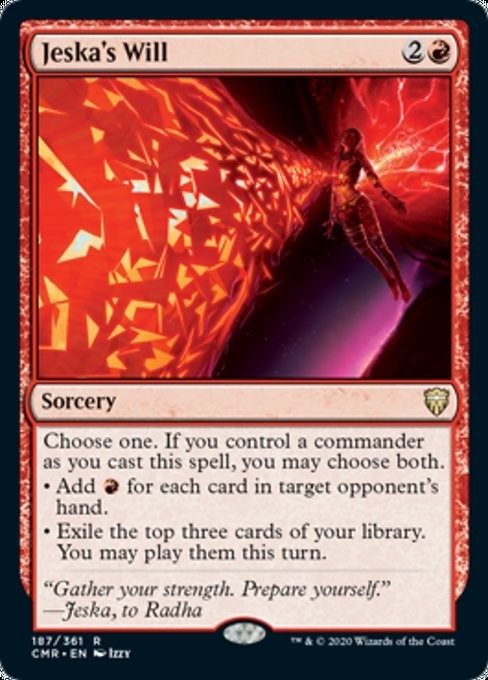 Jeska's Will ~ Commander Legends 1 [ NearMint ] [ Magic MTG ]
