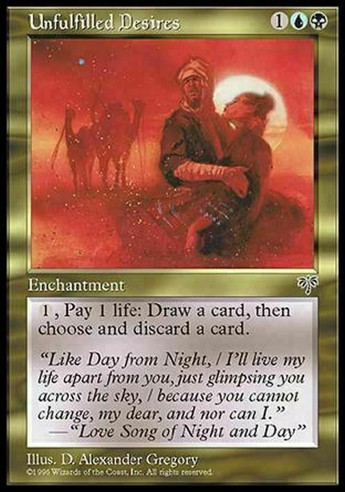 Unfulfilled Desires ~ Mirage [ Excellent+ ] [ Magic MTG ]