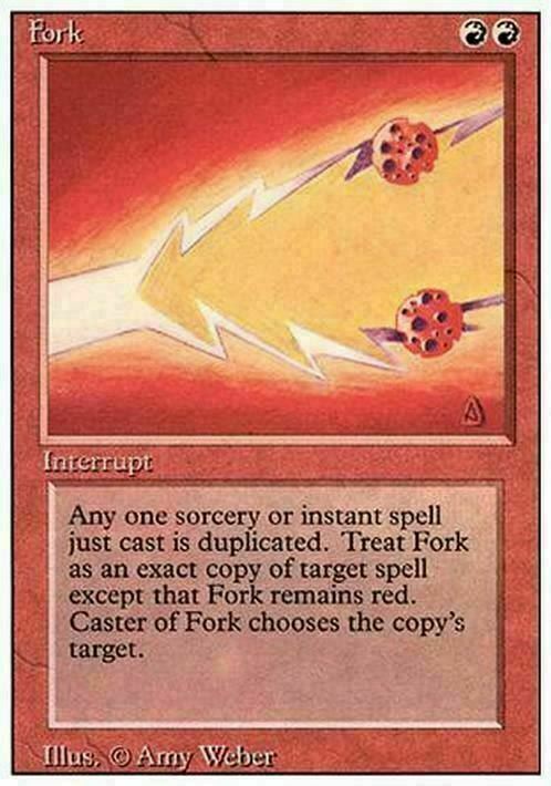 Fork ~ Revised [ PLAYED ] [ Magic MTG ]