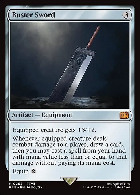 Buster Sword ~ Final Fantasy [ NearMint ] [ Magic MTG ]