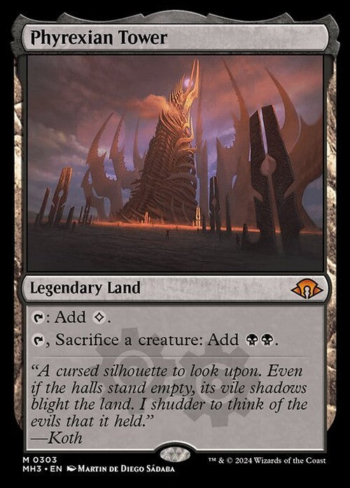 Phyrexian Tower ~ Modern Horizons 3 [ NearMint ] [ Magic MTG ]