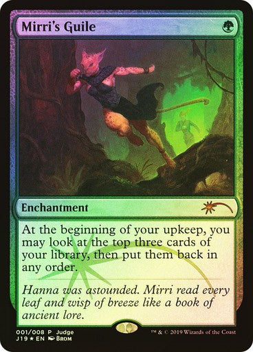 FOIL Mirri's Guile ~ Judge Rewards Promos [ NearMint ] [ Magic MTG ]