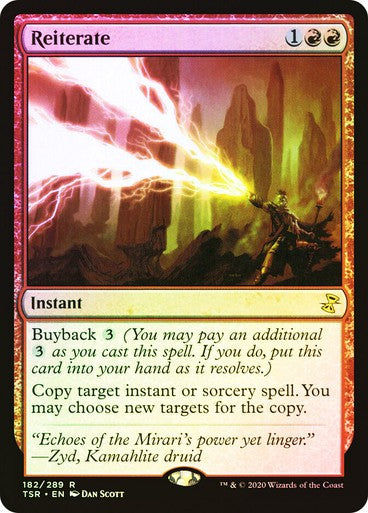 FOIL Reiterate ~ Time Spiral Remastered [ NearMint ] [ Magic MTG ]