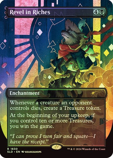 FOIL Revel in Riches ~ Secret Lair: 20 Ways to Win [ NearMint ] [ Magic MTG ]