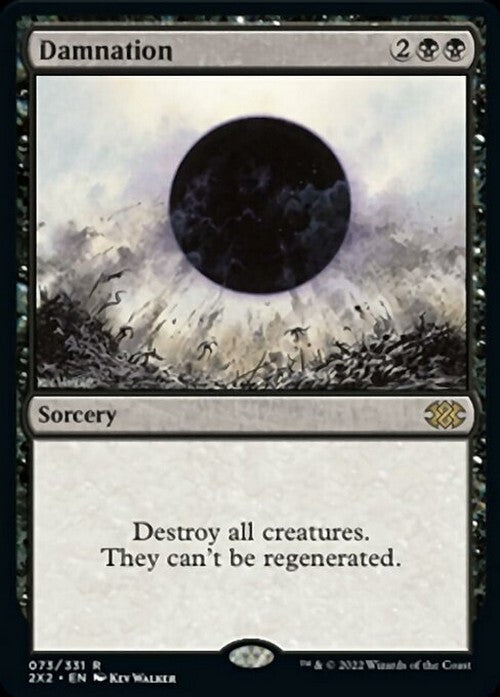 Damnation ~ Double Masters 2022 [ NearMint ] [ Magic MTG ]