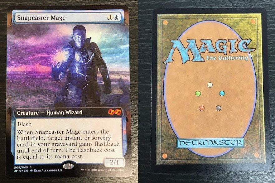 FOIL BORDERLESS Snapcaster Mage ~ Ultimate Masters [ MINT ] [ Magic MTG ]