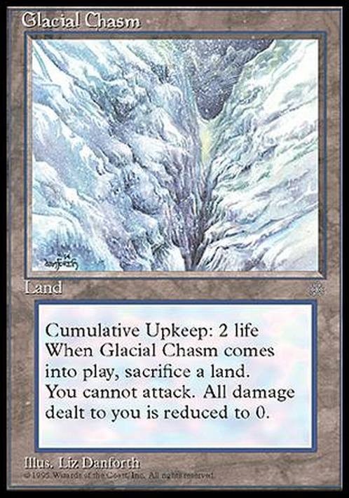 Glacial Chasm ~ Ice Age [ Excellent ] [ Magic MTG ]