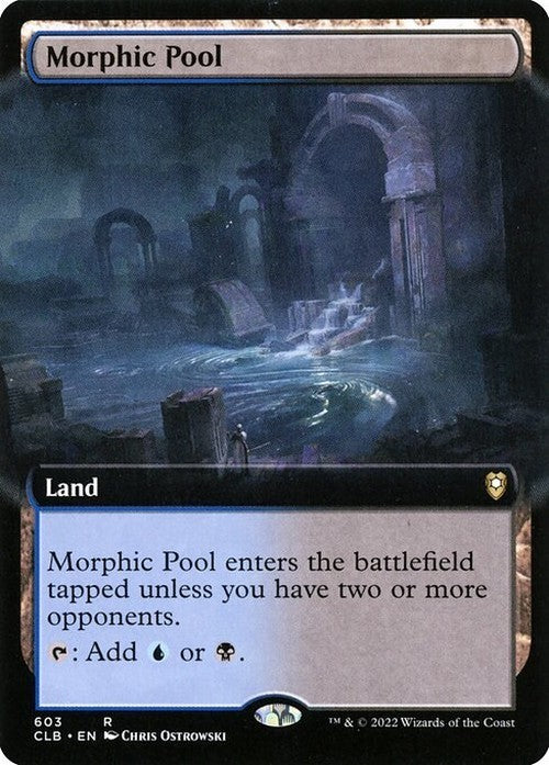 BORDERLESS Morphic Pool ~ Commander Legends 2 [ EX ] [ Magic MTG ]