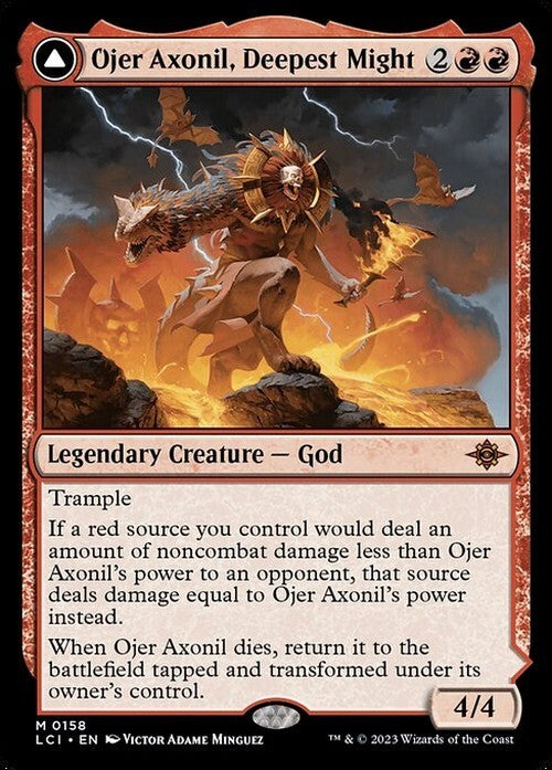 Ojer Axonil, Deepest Might ~ The Lost Caverns of Ixalan [ NM ] [ Magic MTG ]