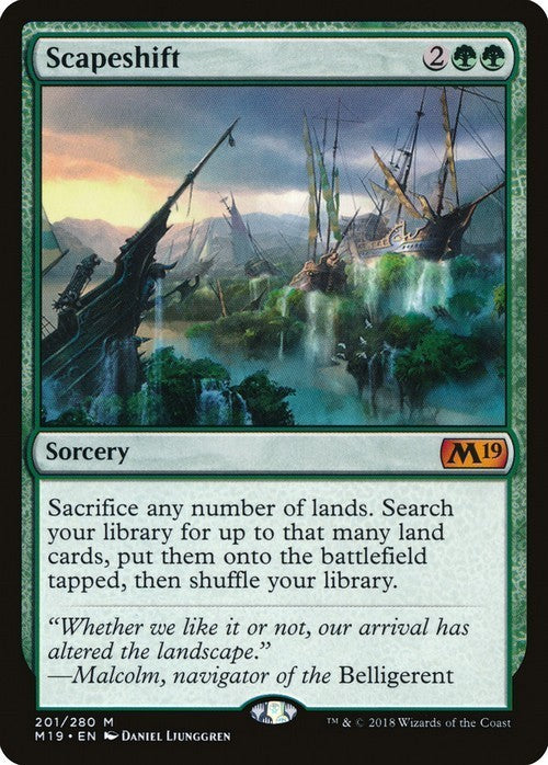 Scapeshift ~ Core 2019 [ NM ] [ Magic MTG ]
