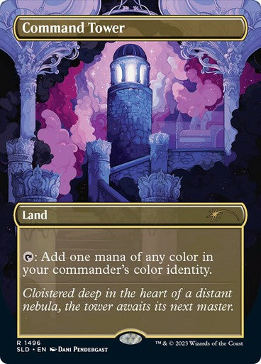 Command Tower #1496 ~ Secret Lair [ NM ] [ Magic MTG ]