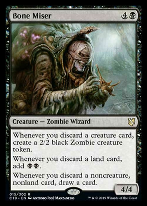 Bone Miser ~ Commander 2019 [ NearMint ] [ Magic MTG ]