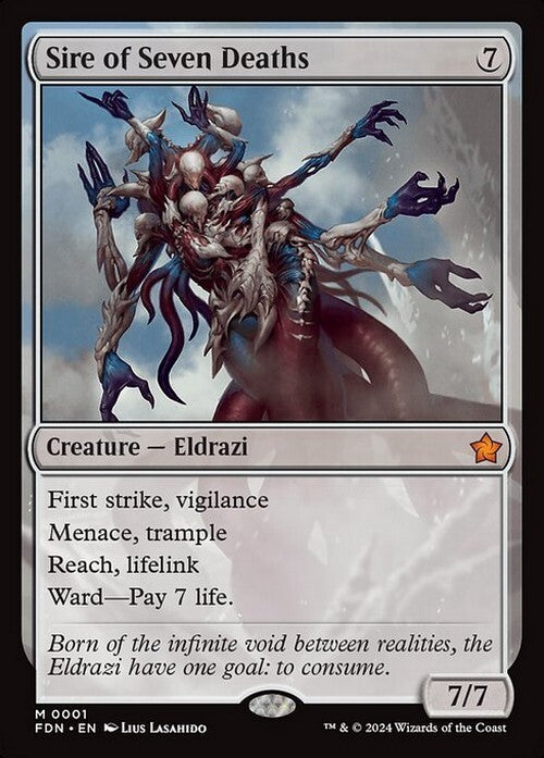 Sire of Seven Deaths ~ Foundations [ NearMint ] [ Magic MTG ]
