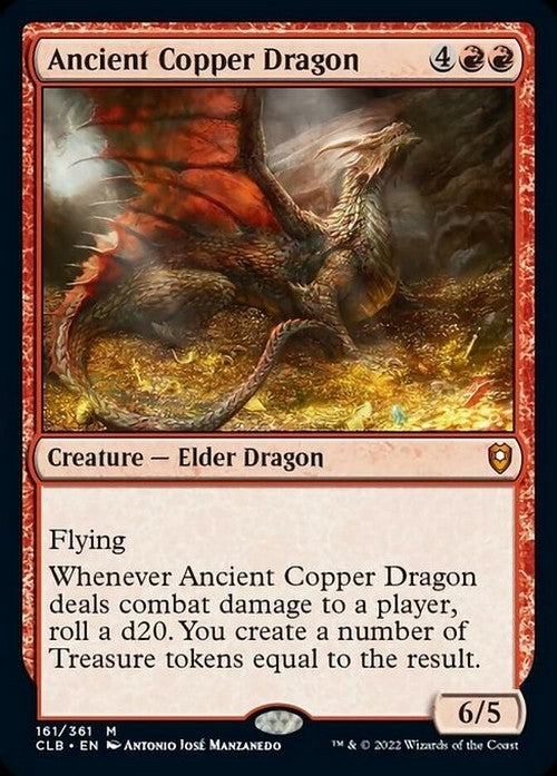 Ancient Copper Dragon ~ Commander Legends 2 [ NM/EX+ ] [ Magic MTG ]