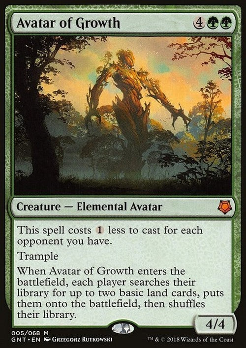 Avatar of Growth ~ Game Night 2018 [ NearMint ] [ Magic MTG ]