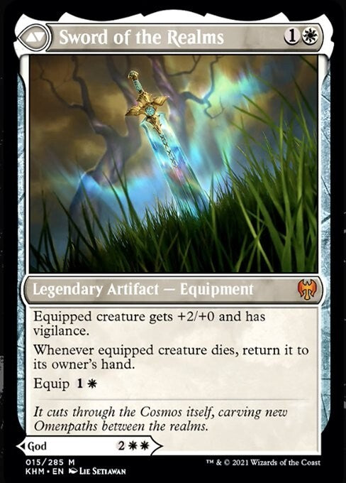 Halvar, God of Battle / Sword of the Realms ~ Kaldheim [ NM ] [ Magic MTG ]