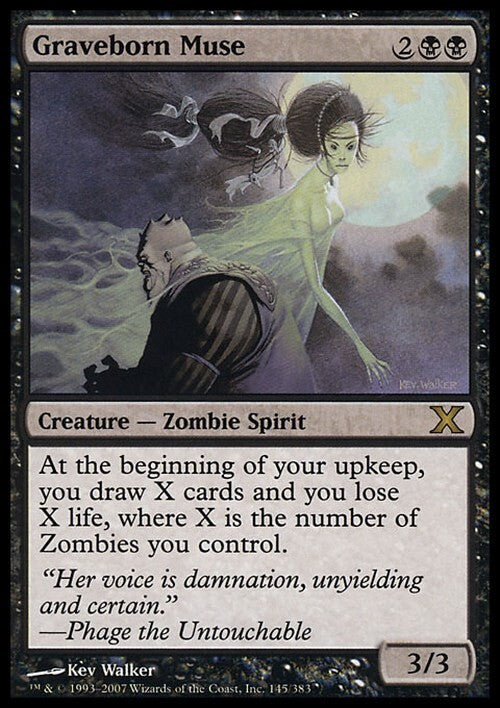 Graveborn Muse ~ Tenth Edition [ EX ] [ Magic MTG ]