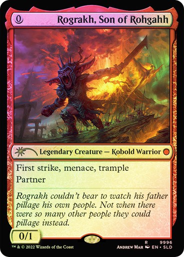 FOIL Rograkh, Son of Rohgahh ~ Secret Lair: Left-Handed [ NM ] [ Magic MTG ]