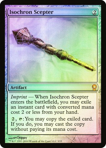 FOIL Isochron Scepter ~ From the Vault [ NM ] [ Magic MTG ]