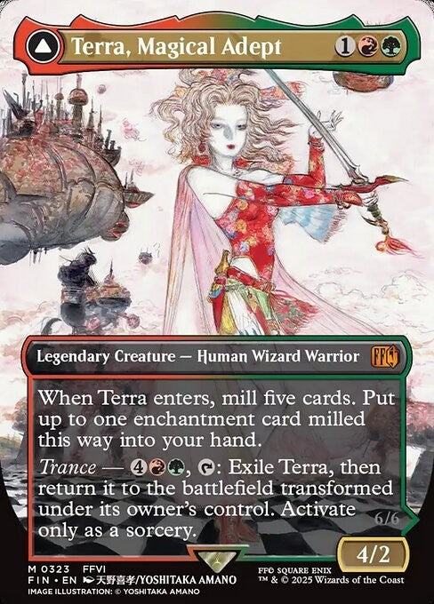ALTERNATE Terra, Magical Adept ~ Final Fantasy [ NM ] [ Magic MTG ]