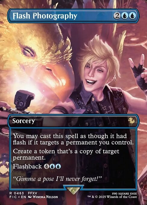 Flash Photography ~ Commander: Final Fantasy [ NM ] [ Magic MTG ]