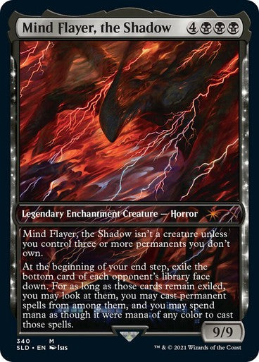 Mind Flayer, the Shadow ~ Secret Lair: Stranger Things [ PLAYED ] [ Magic MTG ]