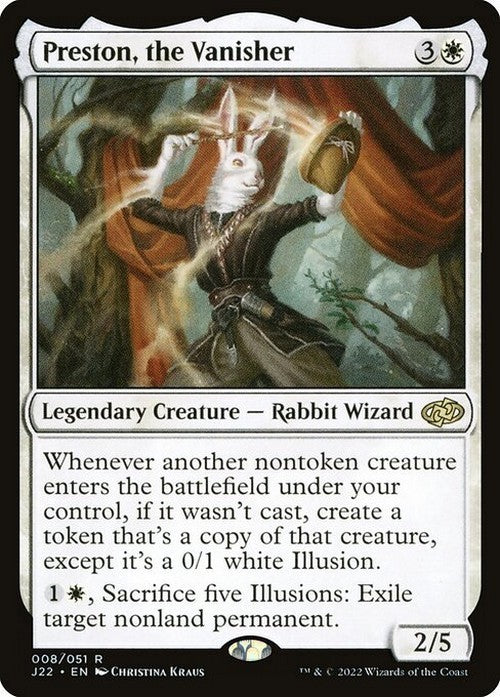 Preston, the Vanisher ~ Jumpstart 2022 [ NM ] [ Magic MTG ]