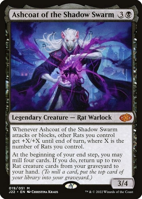 Ashcoat of the Shadow Swarm ~ Jumpstart 2022 [ NM ] [ Magic MTG ]