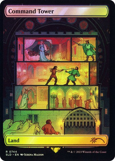 FOIL Command Tower #774 ~ Secret Lair: The Princess Bride [ NM ] [ Magic MTG ]