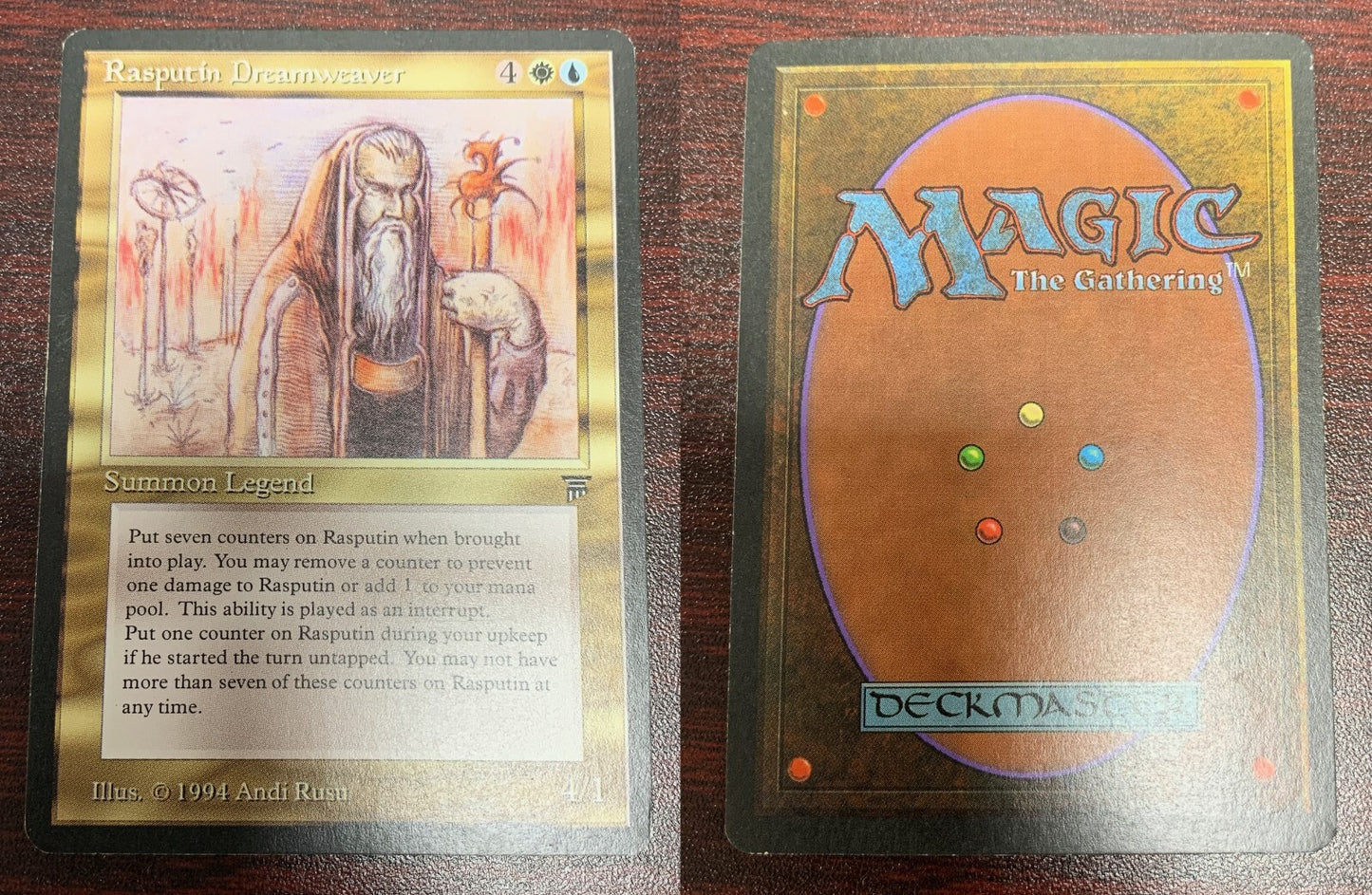 Rasputin Dreamweaver ~ Legends [ Excellent+ ] [ Magic MTG ]
